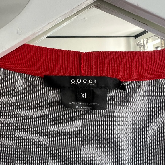 GUCCI Striped Cardigan L/XL - Picture 5 of 6